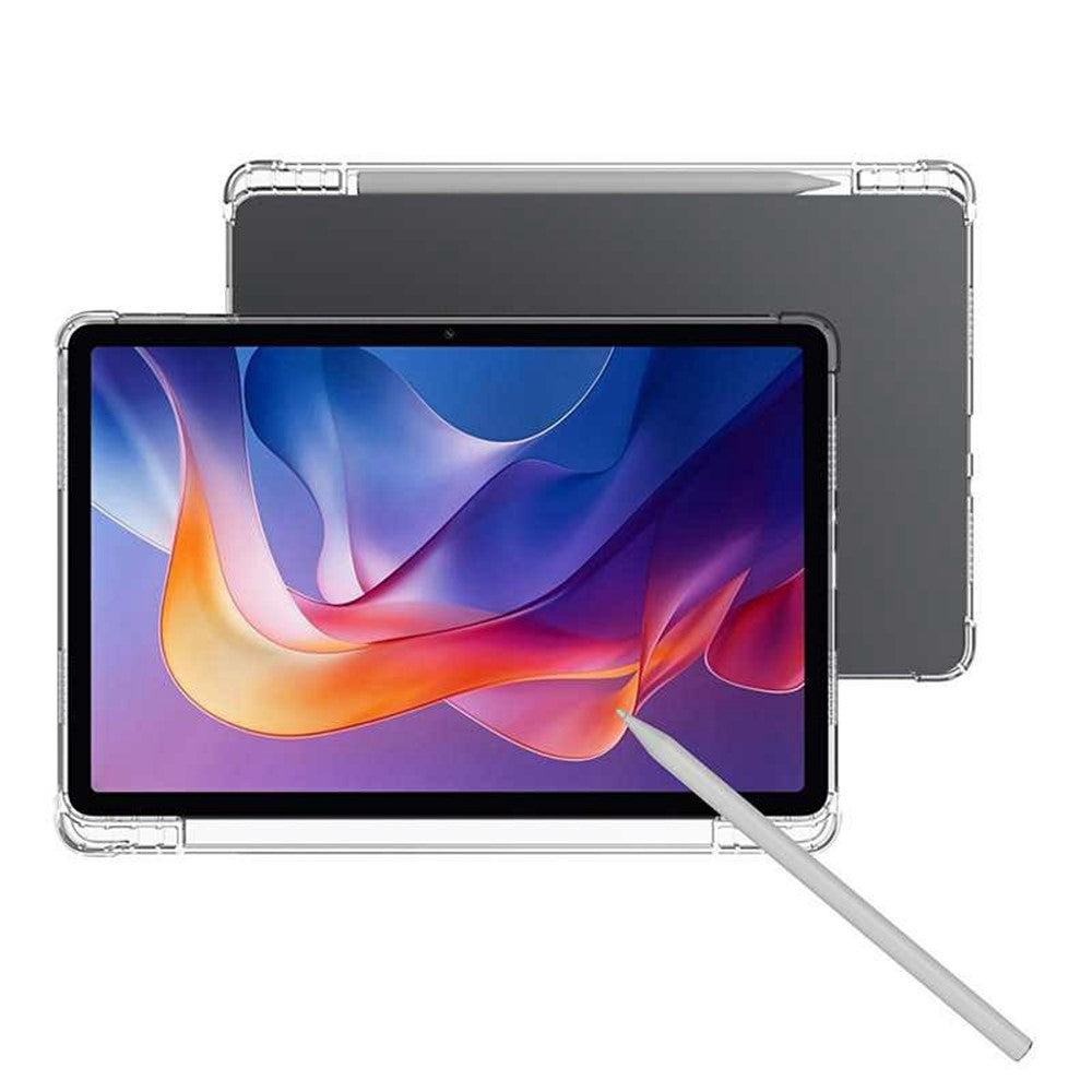 For Xiaomi Redmi Pad 2 11 Case Reinforced Four Corner Anti-Drop Clear TPU Tablet Cover with Pen Slot