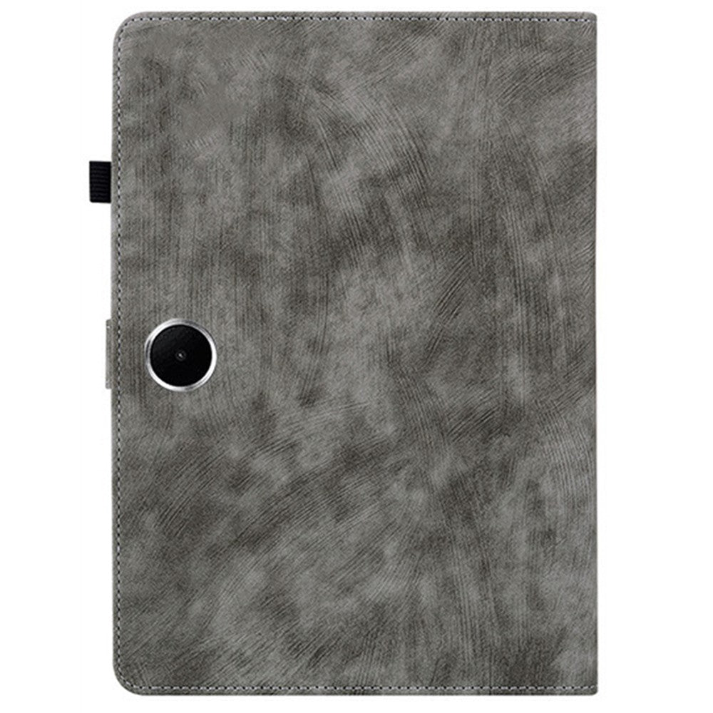 For OnePlus Pad Lite / Oppo Pad SE Case Tiger Imprint Anti-Scratch PU Leather Tablet Cover