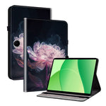 For OnePlus Pad Lite / Oppo Pad SE Leather Case Pattern Printed Stand Tablet Cover with Card Slots