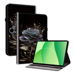 For OnePlus Pad Lite / Oppo Pad SE Leather Case Pattern Printed Stand Tablet Cover with Card Slots