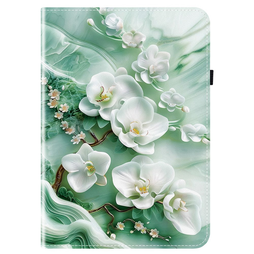 For OnePlus Pad Lite / Oppo Pad SE Leather Case Pattern Printed Stand Tablet Cover with Card Slots
