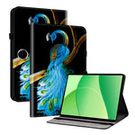 For OnePlus Pad Lite / Oppo Pad SE Leather Case Pattern Printed Stand Tablet Cover with Card Slots