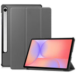 Til Samsung Galaxy Tab S10 Lite Cover, Tre-foldbart Stand Læder Tablet Cover med Fuld Kropsbeskyttelse, Slankt Beskyttende Design