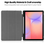 Til Samsung Galaxy Tab S10 Lite Stativ Etui Stødabsorberende Læder Tablet Cover med Penneholder