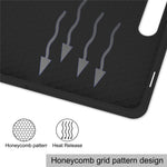 For Samsung Galaxy Tab S10 Lite Case Trifold Stand Solid Color Leather Tablet Cover with Pen Slot