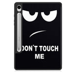 For Samsung Galaxy Tab S10 Lite Tablet Case Pattern Printing Tri-Fold Stand Leather + TPU Cover with Pen Holder