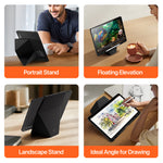 DUX DUCIS Til Samsung Galaxy Tab S10 FE+ Tablet Cover Vers Series Multifunktionelt Foldestativ Læderomslag