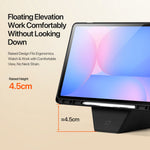 DUX DUCIS Til Samsung Galaxy Tab S10 FE+ Tablet Cover Vers Series Multifunktionelt Foldestativ Læderomslag