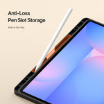 DUX DUCIS Til Samsung Galaxy Tab S10 FE+ Tablet Cover Vers Series Multifunktionelt Foldestativ Læderomslag