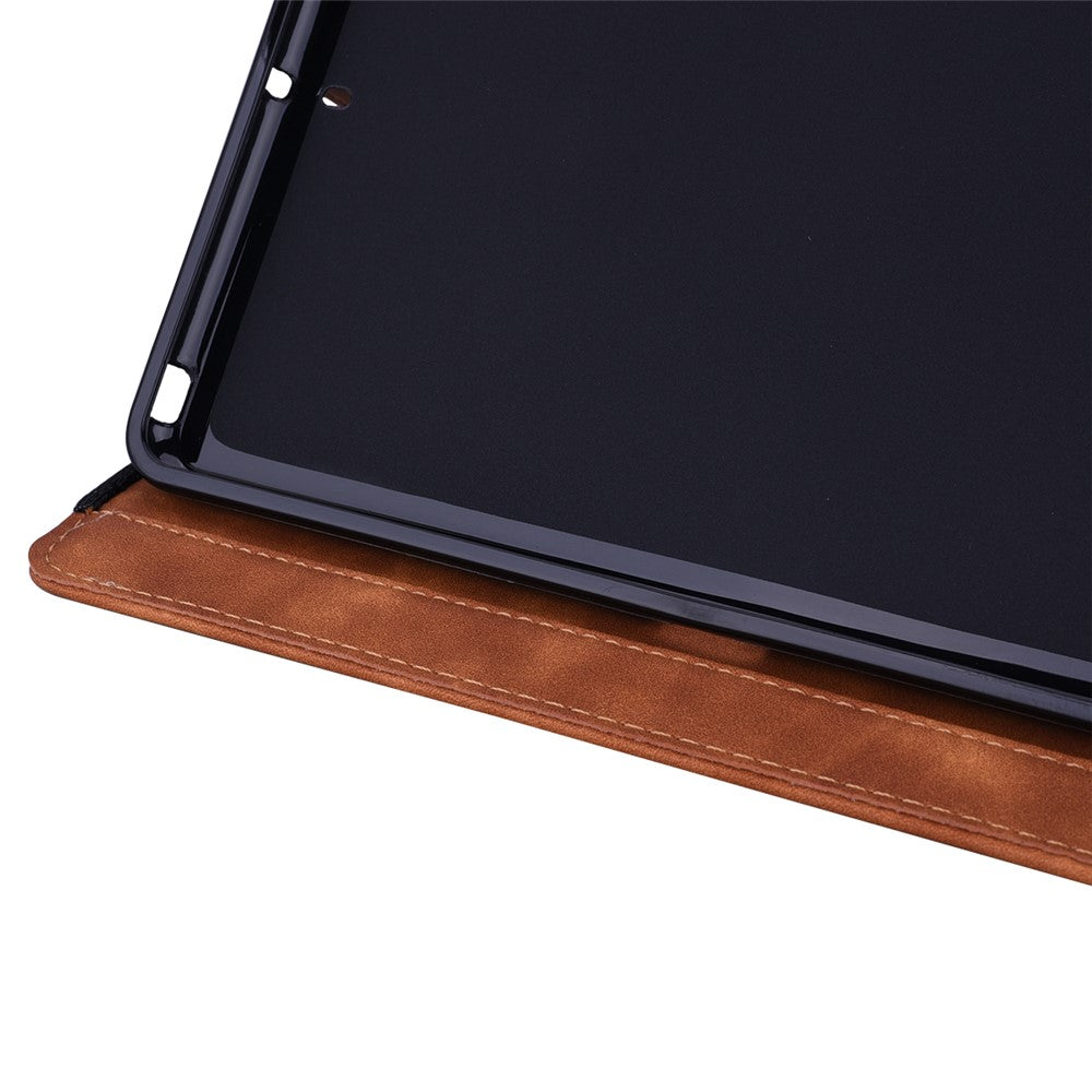 Tablet Case For Samsung Galaxy Tab S12 Ultra / S11 Ultra / S10 Ultra / S9 Ultra / S8 Ultra Card Slots Leather Cover Flower Pattern