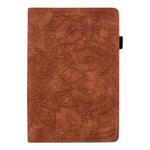 Tablet Case For Samsung Galaxy Tab S12 Ultra / S11 Ultra / S10 Ultra / S9 Ultra / S8 Ultra Card Slots Leather Cover Flower Pattern