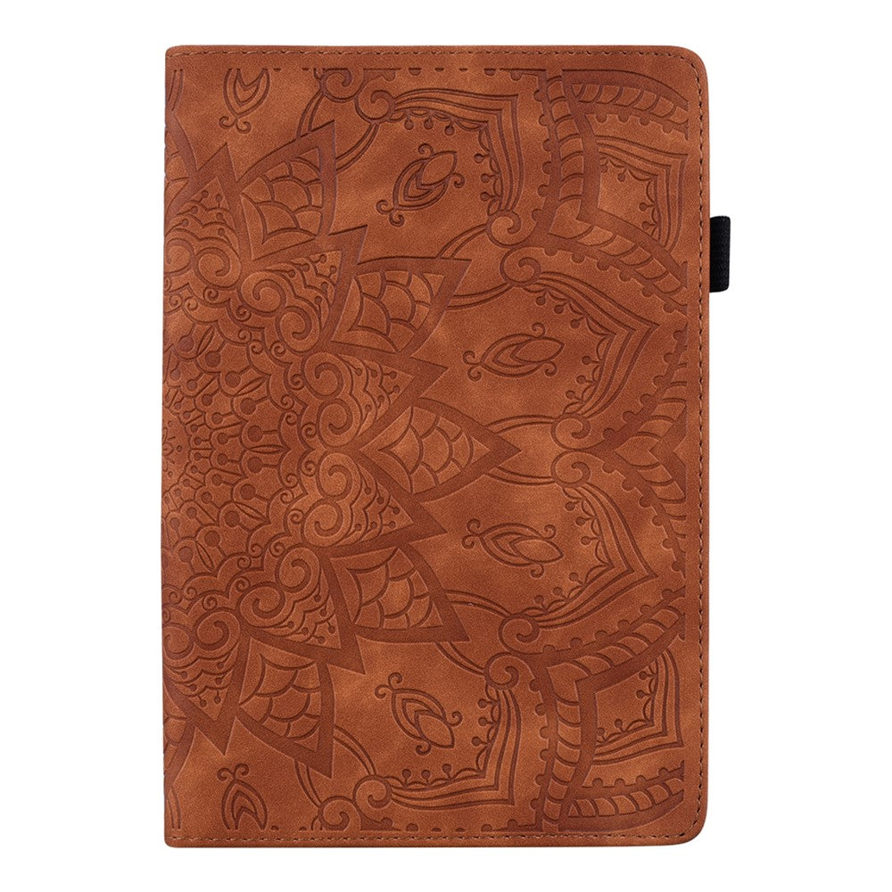 Tablet Case For Samsung Galaxy Tab S12 Ultra / S11 Ultra / S10 Ultra / S9 Ultra / S8 Ultra Card Slots Leather Cover Flower Pattern
