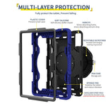 For Xiaomi Redmi Pad 2 11 Case with Kickstand PC + Silicone Shockproof Rugged Tablet Cover