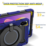 For Xiaomi Redmi Pad 2 11 Case with Kickstand PC + Silicone Shockproof Rugged Tablet Cover