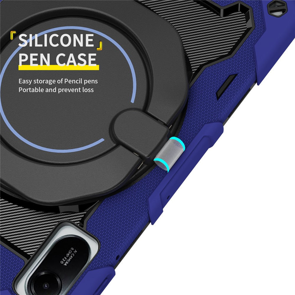 For Xiaomi Redmi Pad 2 11 Case with Kickstand PC + Silicone Shockproof Rugged Tablet Cover