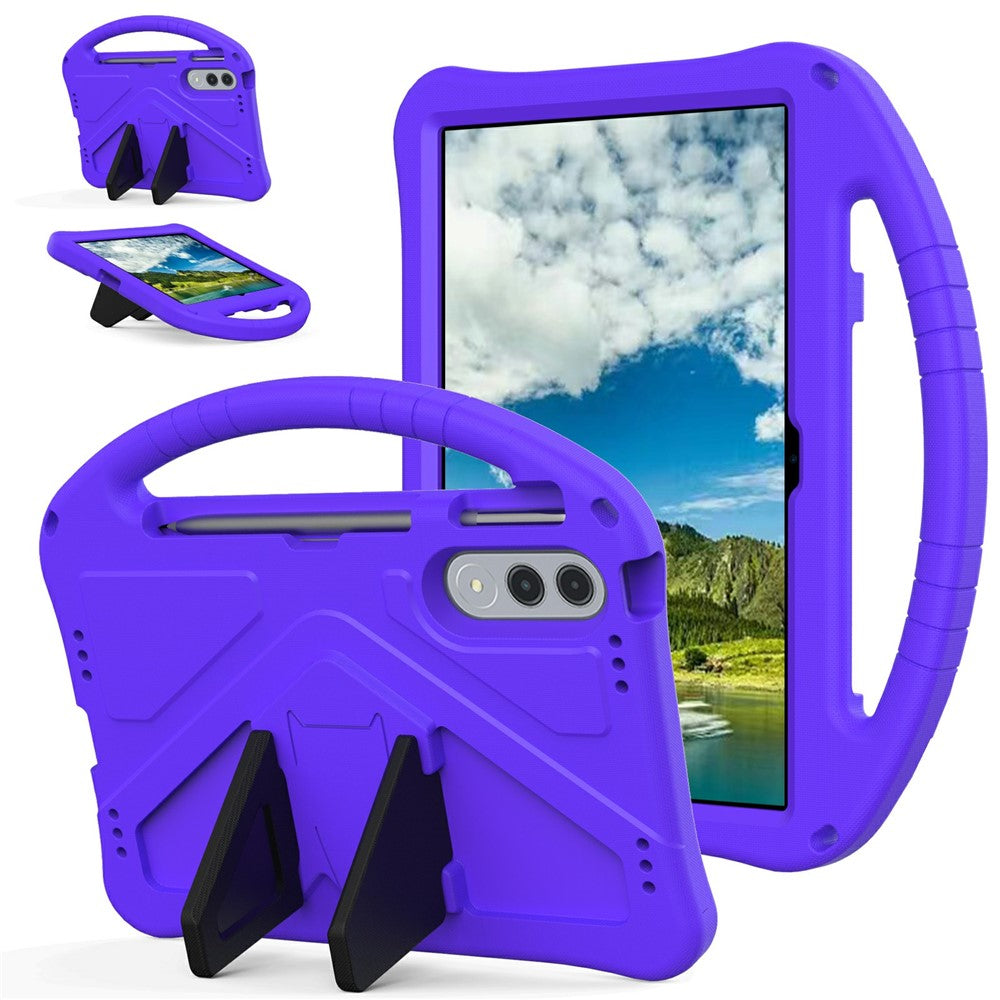For Lenovo Yoga Tab 11.1 / Xiaoxin Pad Pro GT Case EVA Tablet Cover with Ergonomic Handle and Foldable Kickstand