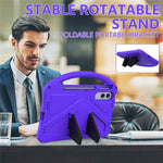 For Lenovo Yoga Tab 11.1 / Xiaoxin Pad Pro GT Case EVA Tablet Cover with Ergonomic Handle and Foldable Kickstand