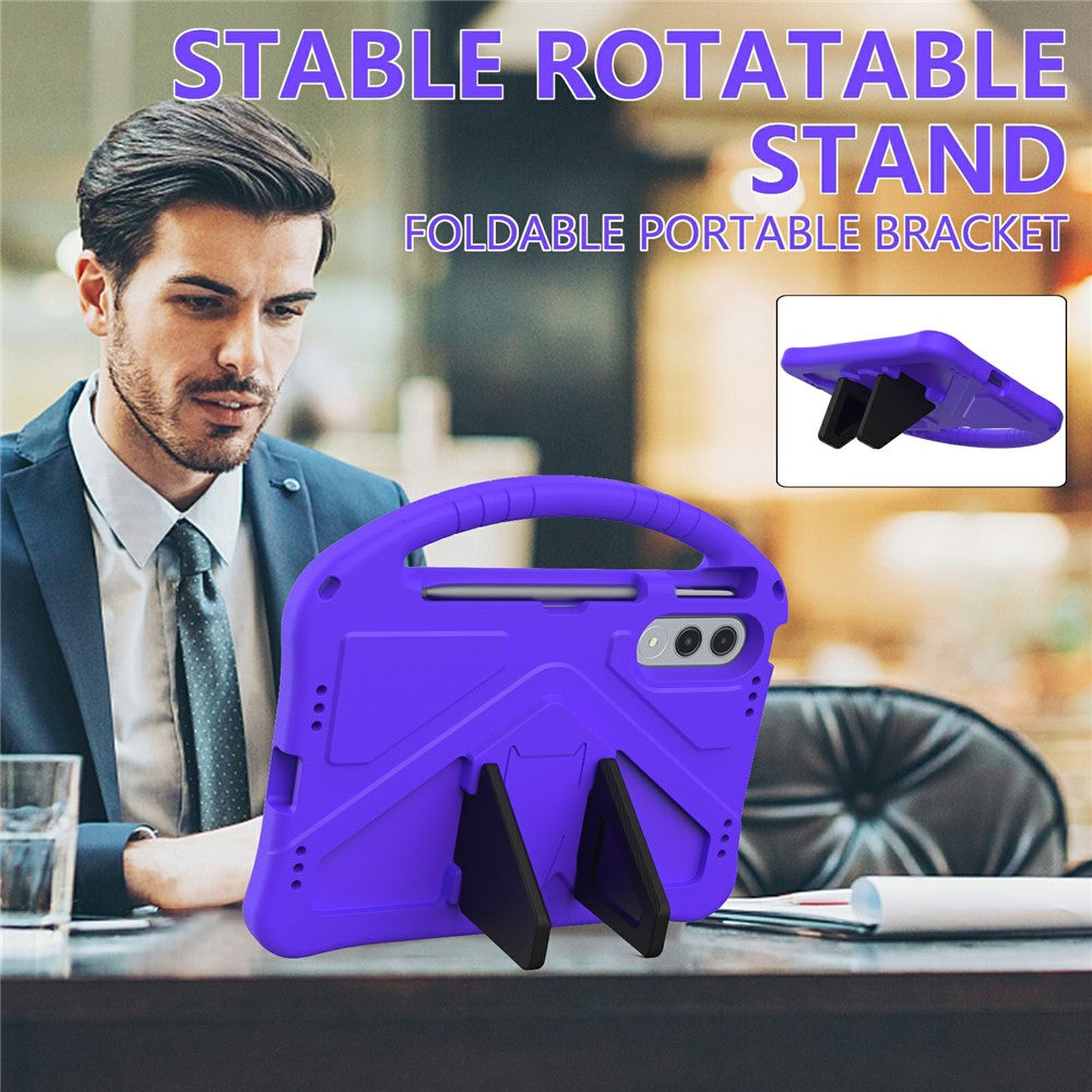 For Lenovo Yoga Tab 11.1 / Xiaoxin Pad Pro GT Case EVA Tablet Cover with Ergonomic Handle and Foldable Kickstand