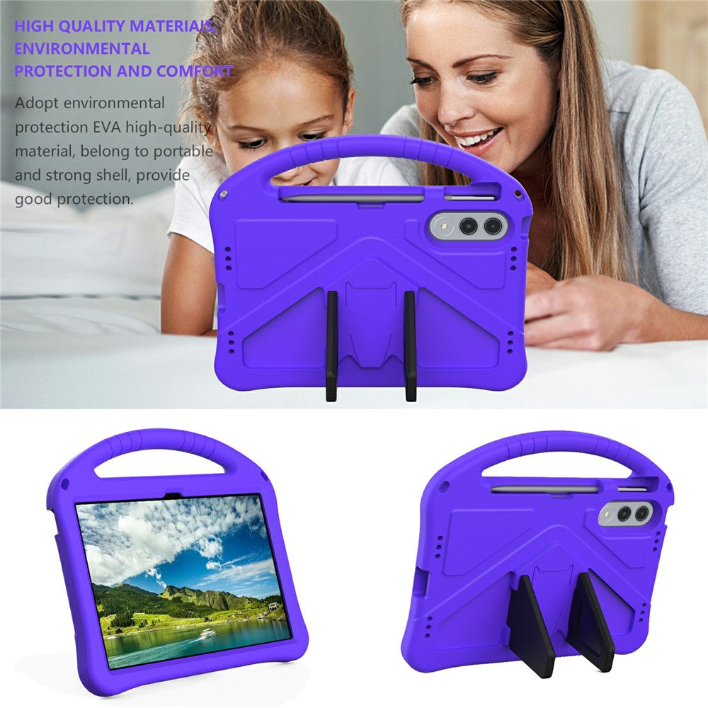 For Lenovo Yoga Tab 11.1 / Xiaoxin Pad Pro GT Case EVA Tablet Cover with Ergonomic Handle and Foldable Kickstand