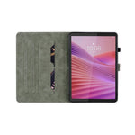 For Lenovo Tab K9 Case Tiger Imprint Anti-Scratch PU Leather Tablet Cover
