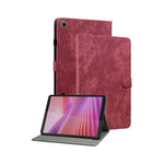 For Lenovo Tab K9 Case Tiger Imprint Anti-Scratch PU Leather Tablet Cover
