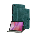 For Lenovo Tab K9 Case Tiger Imprint Anti-Scratch PU Leather Tablet Cover