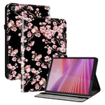For Lenovo Tab K9 Leather Case Pattern Printed Stand Tablet Cover with Card Slots