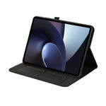 For OnePlus Pad Case with Stand Card Holder Cloth Texture Leather Tablet Cover