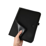 For OnePlus Pad Case with Stand Card Holder Cloth Texture Leather Tablet Cover