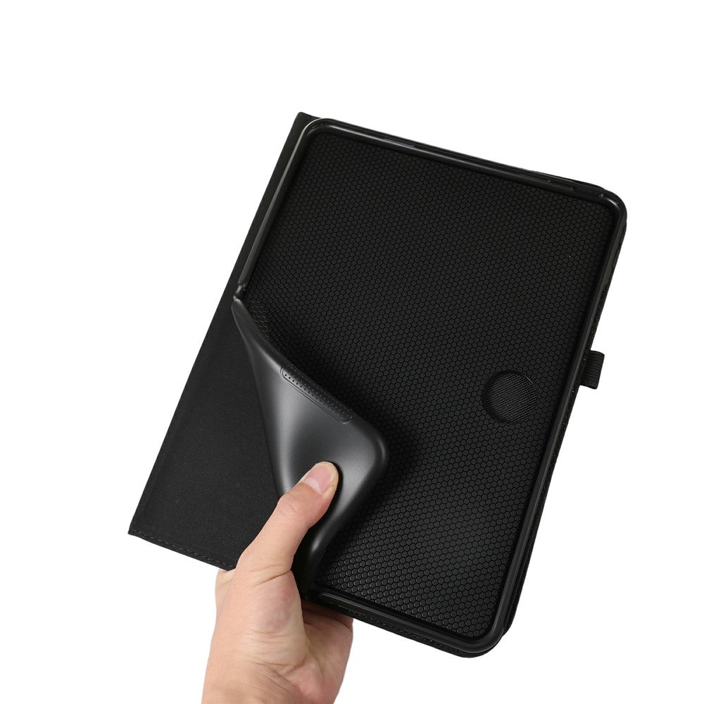 For OnePlus Pad Case with Stand Card Holder Cloth Texture Leather Tablet Cover