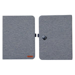 For OnePlus Pad Case with Stand Card Holder Cloth Texture Leather Tablet Cover
