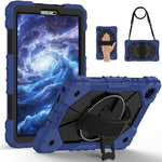 For Lenovo Tab K9 / Tab One Case Silicone + PC Kickstand Tablet Cover with Handy Strap