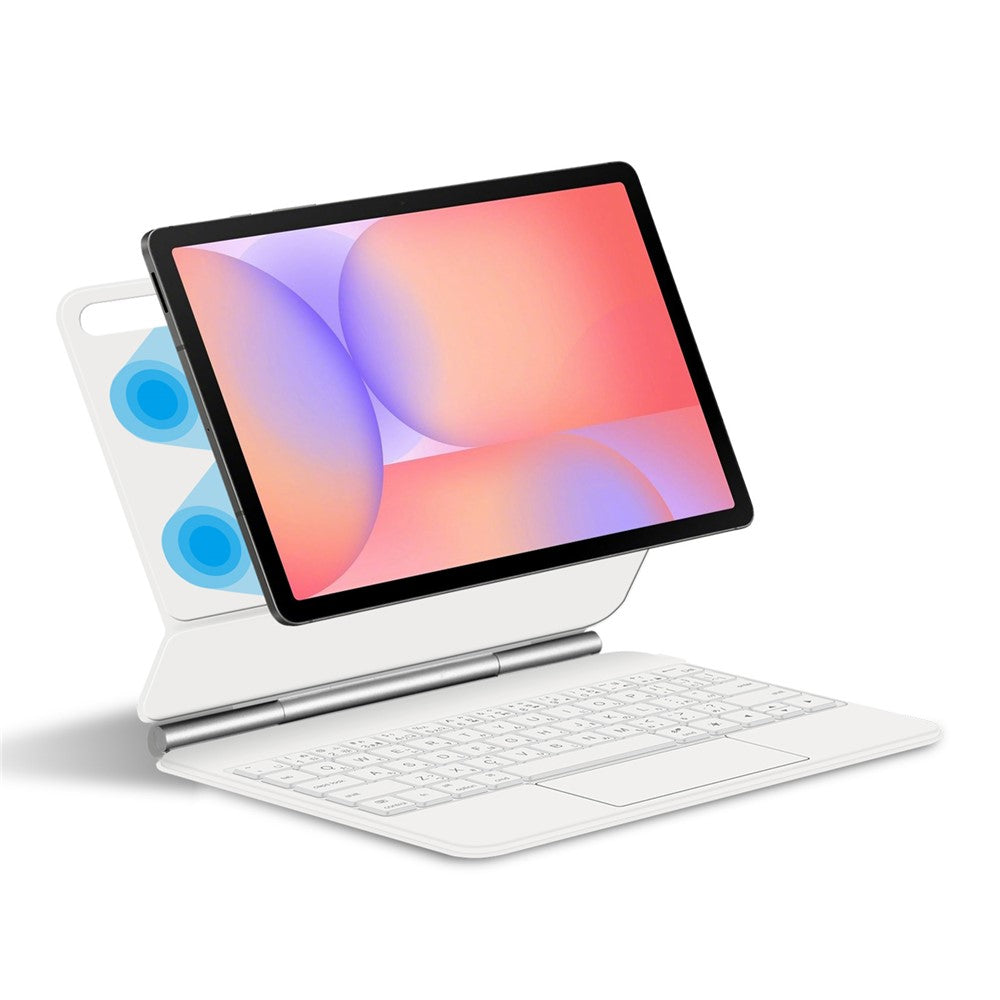 Til Samsung Galaxy Tab S10 FE / S10 Lite / S9 / S8 / S7 FE Magnetisk Flydende Bluetooth-Kompatibelt Tastatur (Japansk) + Læder Tablet Etui