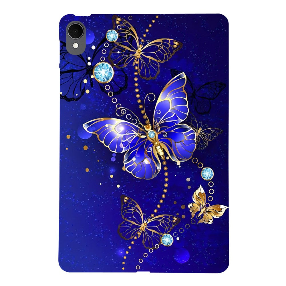 Til Samsung Galaxy Tab S11 TPU Cover med mønstertryk, slankt, beskyttende tabletcover