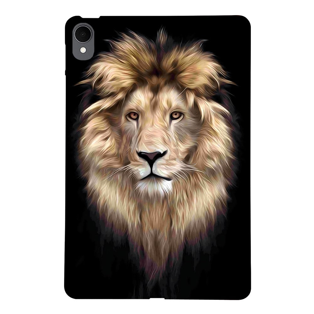 Til Samsung Galaxy Tab S11 TPU Cover med mønstertryk, slankt, beskyttende tabletcover
