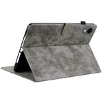 Til Samsung Galaxy Tab S11 Cover Tigerpræg Ridsefast PU Læder Tablet Cover