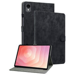 Til Samsung Galaxy Tab S11 Cover Tigerpræg Ridsefast PU Læder Tablet Cover