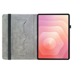 Til Samsung Galaxy Tab S11 Læderetui Mønstertrykt Stand Tablet Cover med Kortlommer