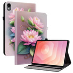 Til Samsung Galaxy Tab S11 Læderetui Mønstertrykt Stand Tablet Cover med Kortlommer
