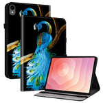 Til Samsung Galaxy Tab S11 Læderetui Mønstertrykt Stand Tablet Cover med Kortlommer