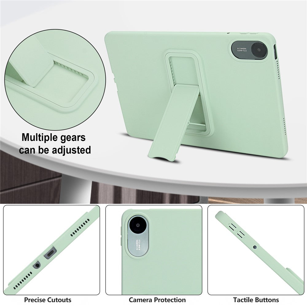 For Xiaomi Redmi Pad 2 11 Case TPU + PC Skin-Friendly Kickstand Tablet Cover