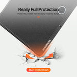 DUX DUCIS For OnePlus Pad Lite / Oppo Pad SE Case  Domo Series Tri-fold Stand PU Leather Tablet Cover
