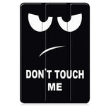 For Samsung Galaxy Tab S11 Tablet Case Pattern Printing Tri-Fold Stand Leather + TPU Cover with Pen Holder