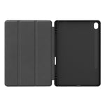 For Samsung Galaxy Tab S11 Tablet Case Pattern Printing Tri-Fold Stand Leather + TPU Cover with Pen Holder