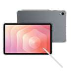 For Samsung Galaxy Tab S11 Case TPU Drop-Resistant Clear Tablet Cover + Tempered Glass Screen Film
