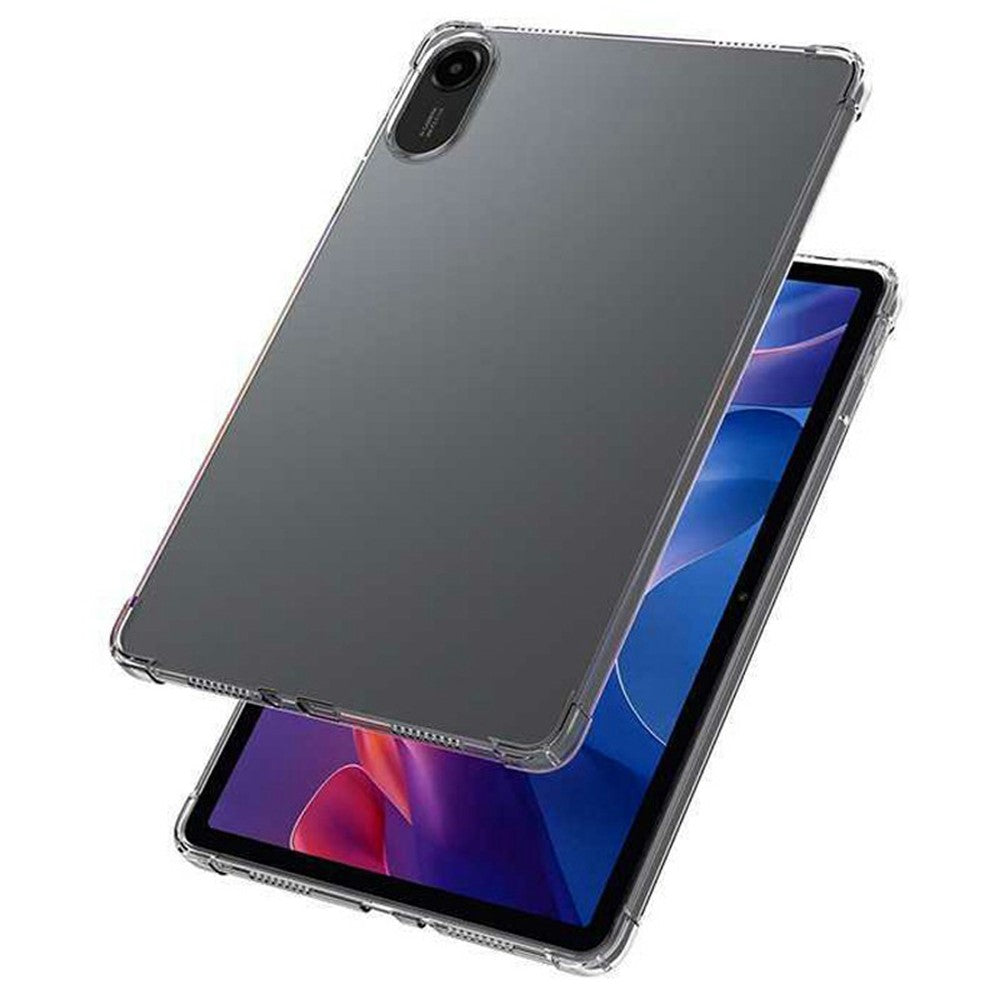 For Xiaomi Redmi Pad 2 11 Case TPU Drop-Resistant Clear Tablet Cover + Tempered Glass Screen Film