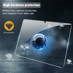 For Xiaomi Redmi Pad 2 11 Case TPU Drop-Resistant Clear Tablet Cover + Tempered Glass Screen Film