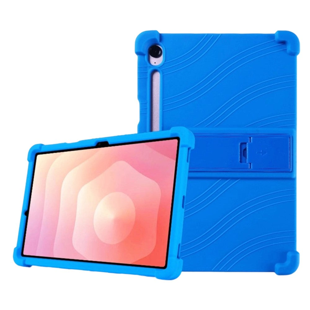 For Samsung Galaxy Tab S11 Case Adjustable Kickstand Silicone Tablet Protective Cover