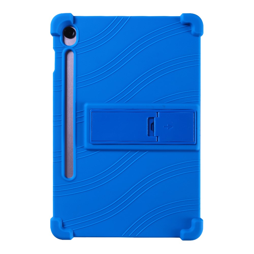 Til Samsung Galaxy Tab S10 Lite Cover Justerbart Støtteben Silikone Tablet Beskyttelsescover