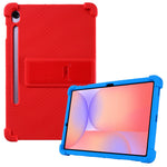 Til Samsung Galaxy Tab S10 Lite Cover Justerbart Støtteben Silikone Tablet Beskyttelsescover